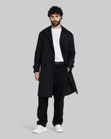 Structured Double-Button City Coat