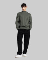 Essential High-Neck Clean Sweater