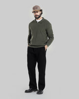 Soft-Edge Collar Pullover