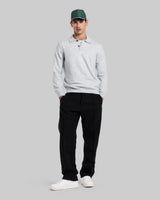 Refined Button-Neck Sweater