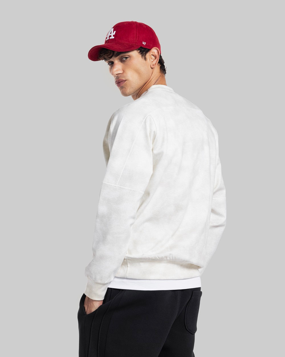 Soft-Wash Minimal Crew Sweater