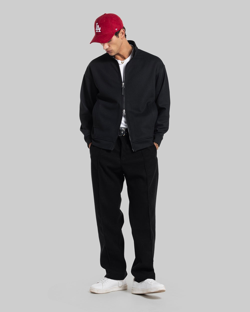 Streamline Zip-Front Jacket