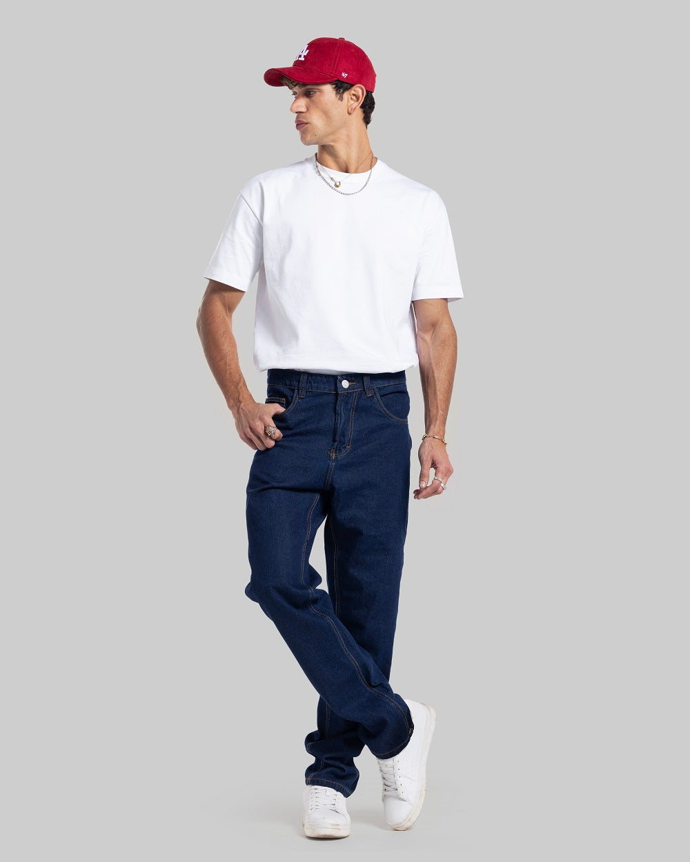 Classic Straight-Leg Jeans