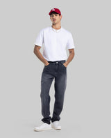 Relaxed Straight-Fit Jeans