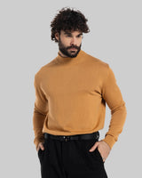 Essential High-Neck Clean Sweater