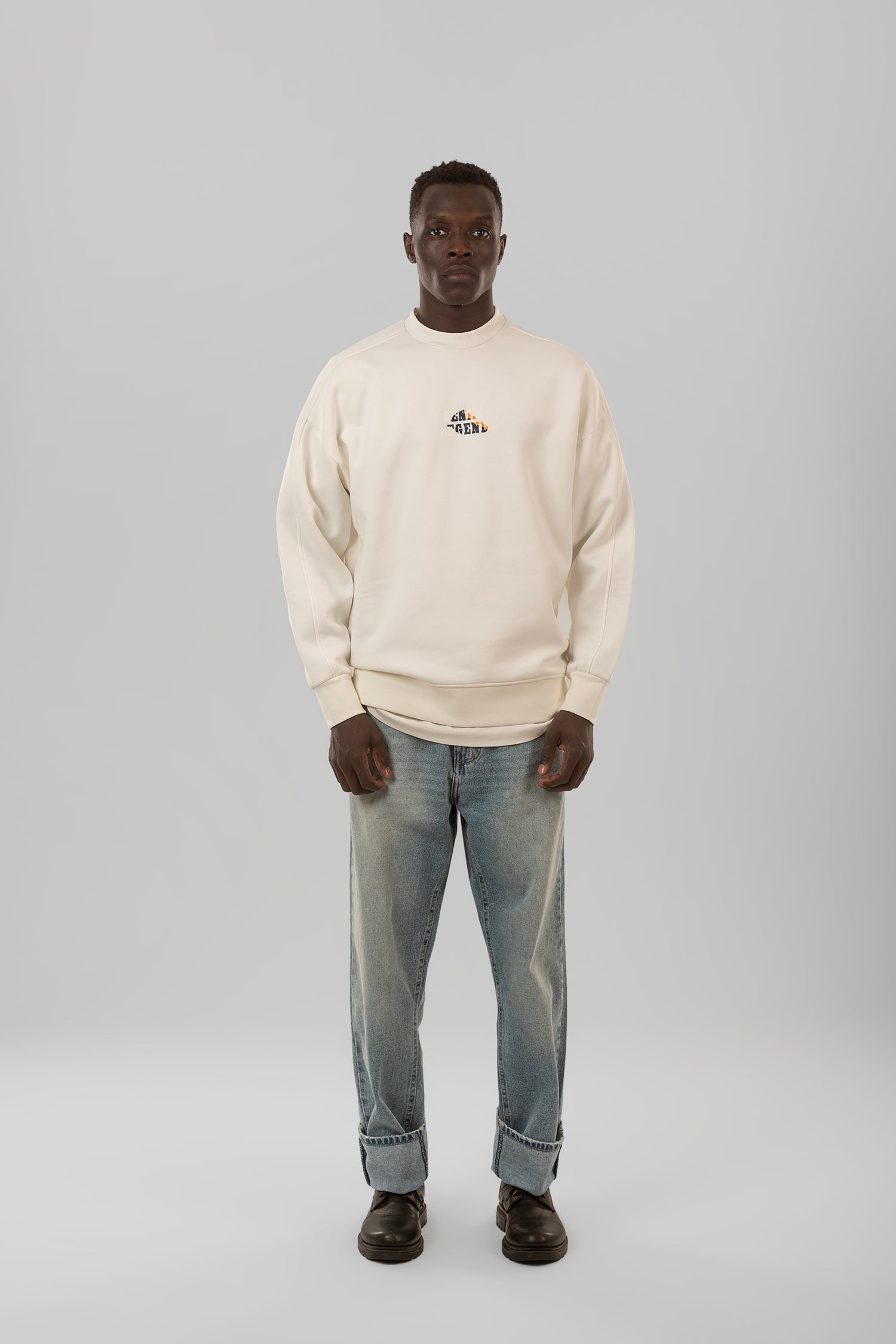 Sweatshirt With Logo Detail