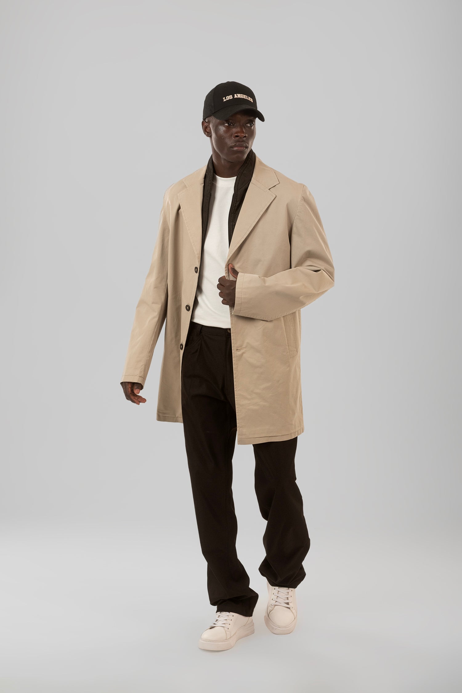 Refined Layered City Coat
