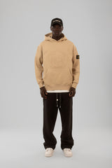 Embossed Emblem Hoodie