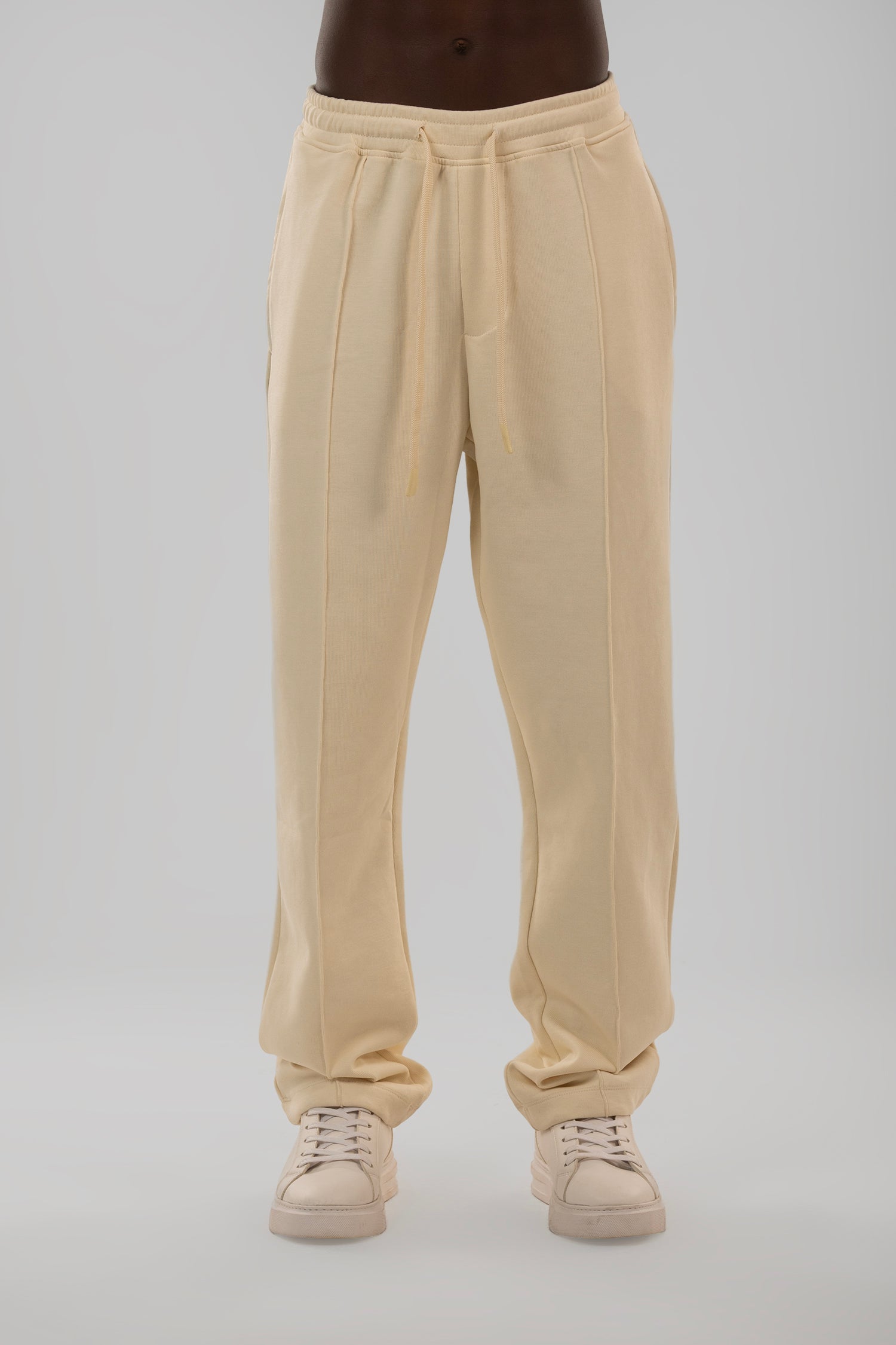 Relaxed Fit Trousers with Drawstring
