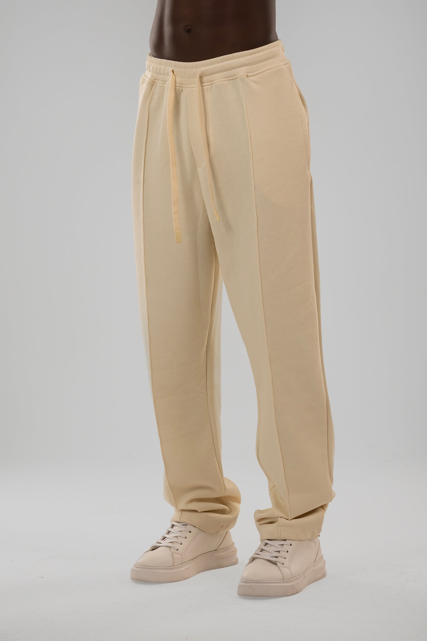 Relaxed Fit Trousers with Drawstring