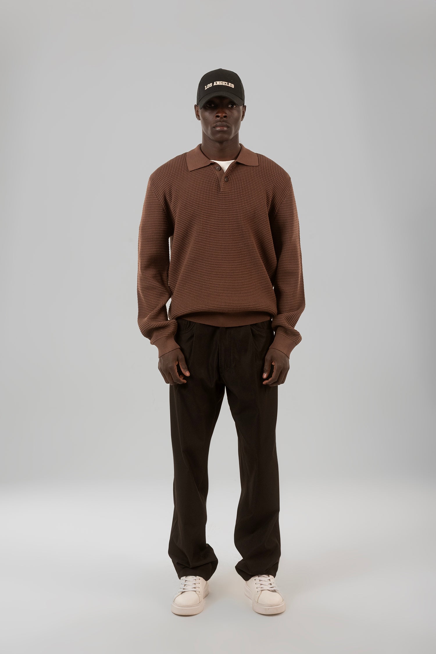 Relaxed Form Long-Sleeve Sweater