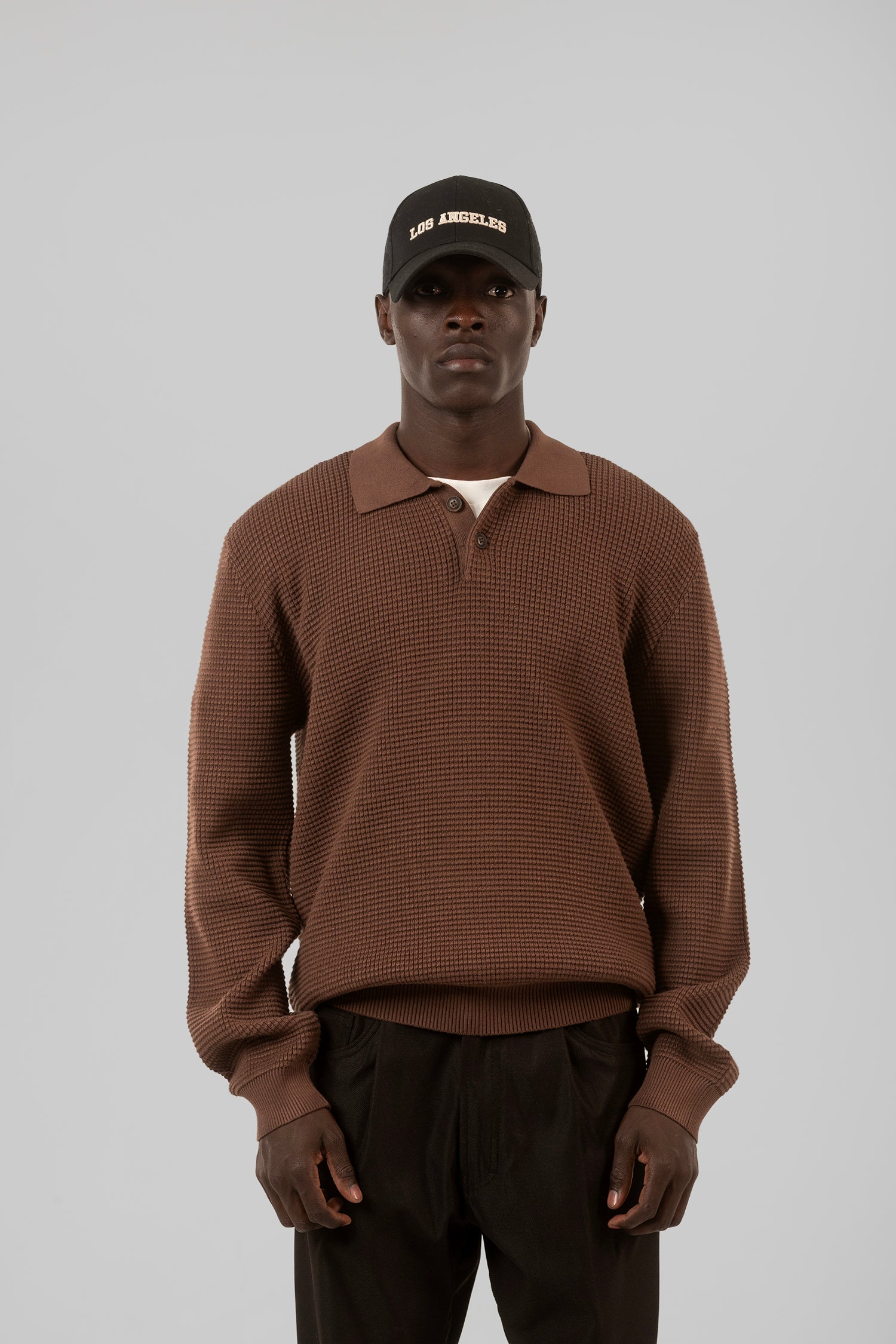 Relaxed Form Long-Sleeve Sweater