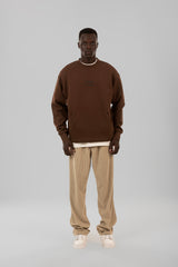 Crewneck Sweatshirt with Text