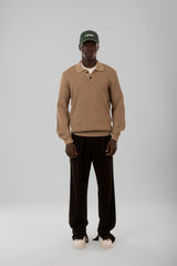 Relaxed Form Long-Sleeve Sweater