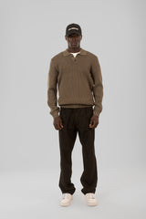 Relaxed Form Long-Sleeve Sweater