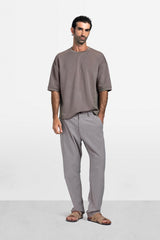 Slate Drape Trousers