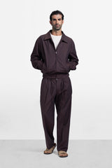Pleated Resort Zip Jacket