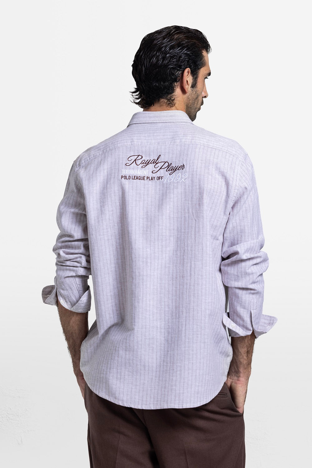 Heritage Crest Striped Shirt