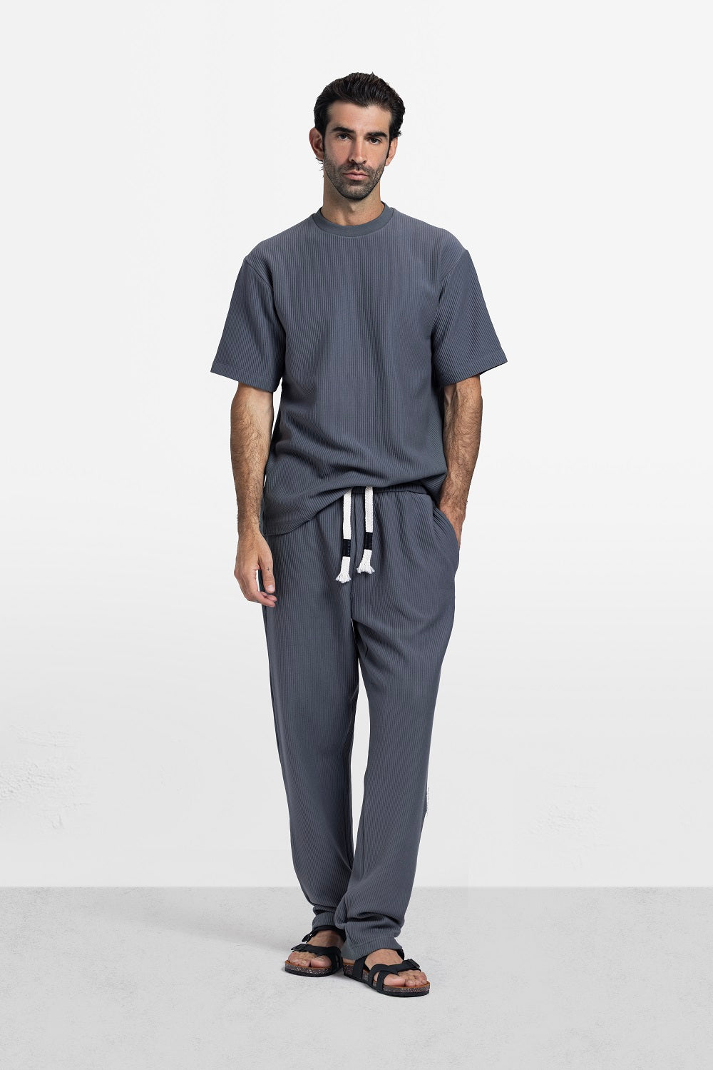 Fluid Rib Lounge Trousers
