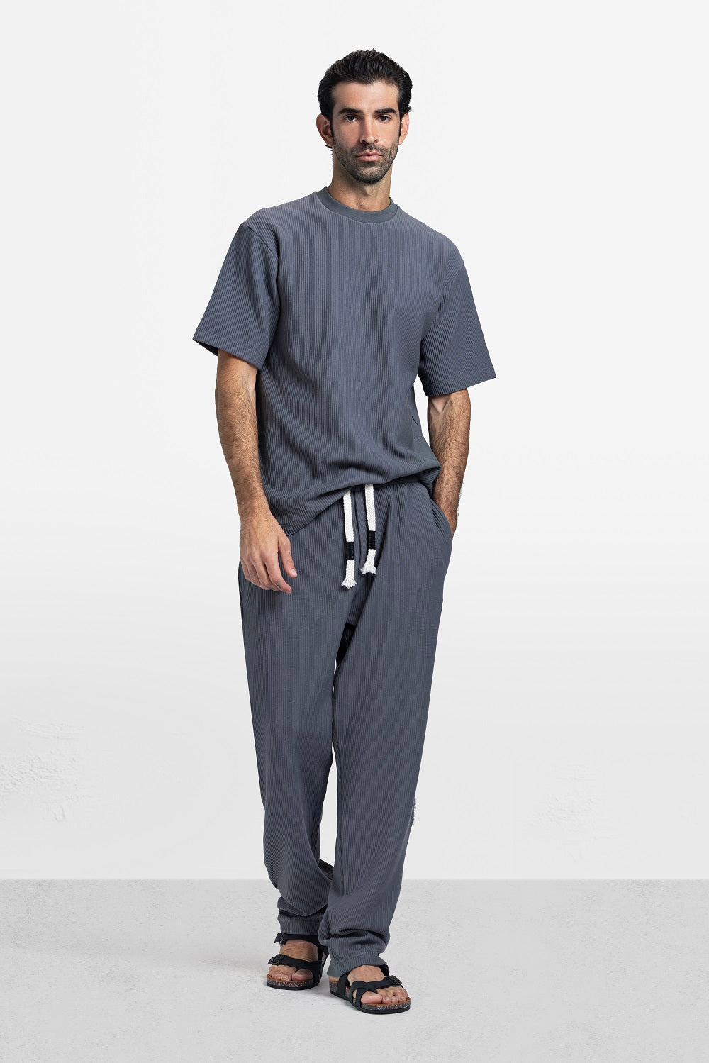 Ribbed Lounge Tee