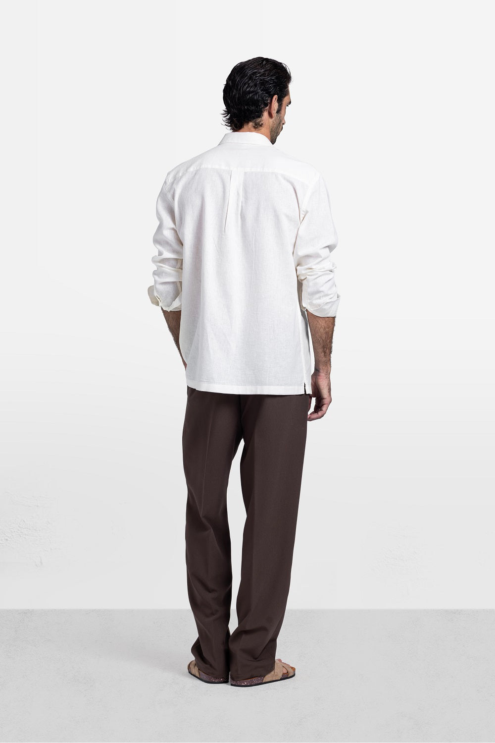 Slate Drape Trousers