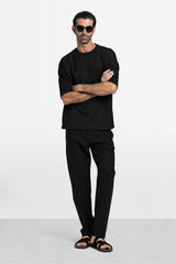 Slate Drape Trousers